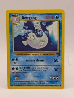 Pokemon Dewgong 036/130 Base Set 2 Regular - Image 1