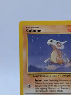 2000 Pokemon Cubone 070/130 Base Set 2 Regular - Image 2