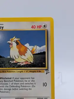 2000 Pokemon Pidgey 086/130 Base Set 2 Regular - Image 3