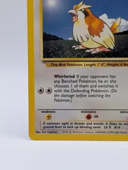 2000 Pokemon Pidgey 086/130 Base Set 2 Regular - Image 5