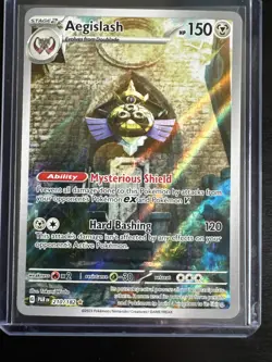 Aegislash IR 210/182 SV04: Paradox Rift Holo Pokemon Card - Image 1