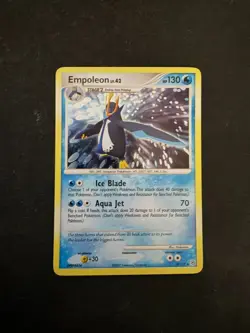 Empoleon - 4/130 - Diamond & Pearl Holo Holo Rare Pokemon TCG Card 2007 - Image 1