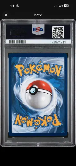 Pokemon 2025 Ivysaur Illustration Rare Holo Me01 Mega Evolution 134/132 PSA 10 - Image 2