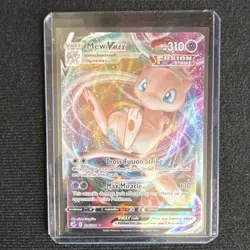 Pokemon Mew VMAX Swsh08 Fusion Strike 114/264 Ultra Rare Full Art Holo HP 310 EN - Image 1