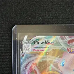 Pokemon Mew VMAX Swsh08 Fusion Strike 114/264 Ultra Rare Full Art Holo HP 310 EN - Image 3