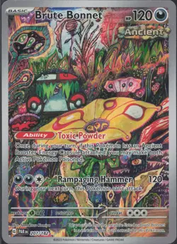 Pokemon TCG - Brute Bonnet 207/182 Illustration Rare Paradox Rift - 613 - Image 1