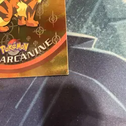 2000 Topps Chrome Pokemon TV Animation Edition Arcanine #59 Super MINT! Crispy! - Image 3