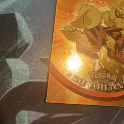 2000 Topps Chrome Pokemon TV Animation Edition Arcanine #59 Super MINT! Crispy! - Image 4