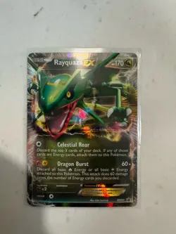 Rayquaza EX BW47 Pokemon TCG Black & White Promo Holo 2012 170 HP Dragon - Image 1
