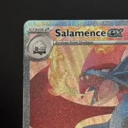2025 Pokemon Scarlet & Violet Journey Together #187 Salamence ex SIR NM - Image 2