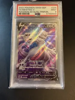 PSA 9 Pokemon Pikachu, Ditto, Mewtwo Lot - Image 2