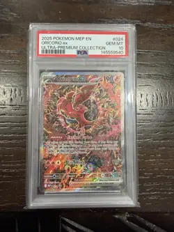 Pokemon TCG Oricorio EX 024 Me: Mega Evolution Promo Promo Holo PSA 10 190 HP - Image 4