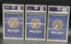 Lot Of 3 One Piece PSA Cards Treasure Luffy Shonen Jump Jinbe - Image 2