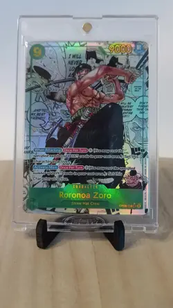 Roronoa Zoro Manga Alt Art OP06-118 | One Piece Card Game | NM Pack Fresh - Image 2