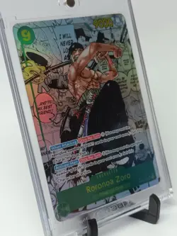 Roronoa Zoro Manga Alt Art OP06-118 | One Piece Card Game | NM Pack Fresh - Image 5