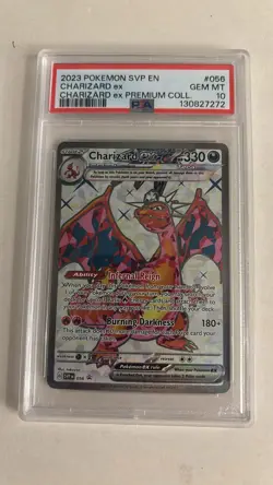 Charizard ex 056 PSA 10 TCG Scarlet & Violet Promo Cards - Image 1