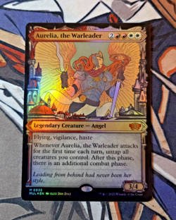 MTG Aurelia, the Warleader March of the Machine: Multiverse Legends - NM Foil - Image 1