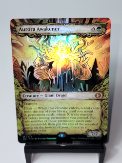 Magic The Gathering - Lorwyn Eclipsed - Aurora Awakener - Showcase FOIL - Image 1