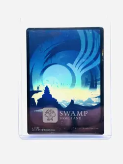 Magic The Gathering, Swamp (0289), The Lost Caverns of Ixalan, Foil MT/NM - Image 1