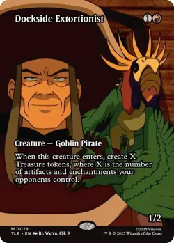 1x Dockside Extortionist Borderless Foil (Avatar: The Last Airbender) - Image 1