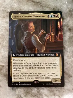 Lynde, Cheerful Tormentor - Extended Art - Innistrad Midnight Hunt N/NM - Image 1