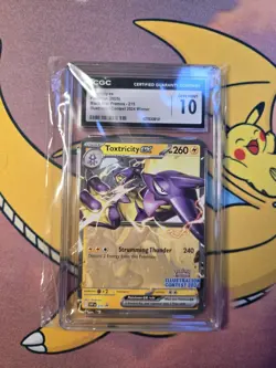 Pokemon Toxtricity Ex 215 Promo Illustration Contest 2024 CGC Graded Gem Mint 10 - Image 1