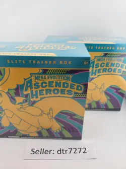 2x Pokemon TCG - Ascended Heroes - Elite Trainer Box (ETB) - Brand New Sealed - Image 1