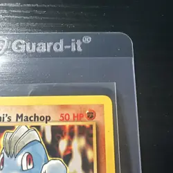 Giovanni’s Machop 72/132 1st Edition Gym Challenge WOTC Vintage Pokemon - Image 4