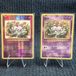 Pokemon Mew 53/108 XY Evolutions Lot Holo & Reverse Holo Rare Cards - Image 1
