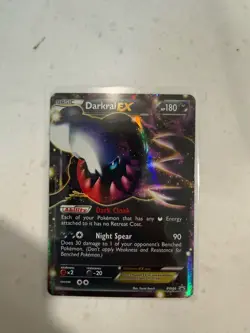 Darkrai EX BW46 Black & White Promo Holo Basic Dark 180 HP Pokemon TCG - Image 1