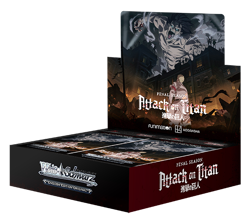 Attack On Titan: Final Season Weiss Schwarz TCG Booster Box 8885009406884 - Image 1