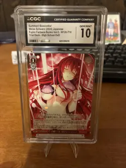2024 Weiss Schwarz Japenese Fujimi Fantasia Bunko Vol 2 Summon! Boobs! CGC 10 - Image 1