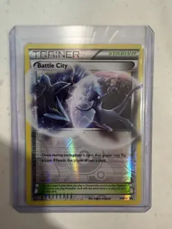 Pokemon TCG Battle City BW39 Black Star Promo Holo Trainer Card 2012 - Image 1