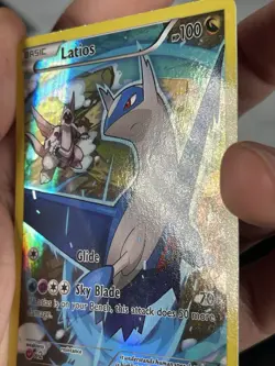 Pokemon TCG Latios XY79 XY Black Star Promo Full Art Ultra Rare Holo Card - Image 4