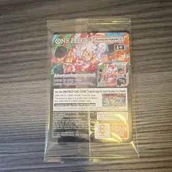 Bandai Namco ONE PIECE CARD GAME US VOYAGE Monkey D. Luffy Holo Promo - Image 2