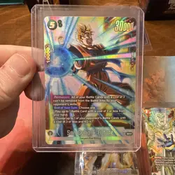Dragon Ball Fusion World lot of 5 cards Alternate Art super Rares - Image 3