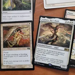 ***ANGELIC ANGELS' 7/7 Pure White*** Tribal Custom COMMANDER MAGIC DECK MTG Fun - Image 1