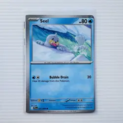 Pokemon TCG Phantasmal Flames Seel 021/094 Error Miscut Edge Chromatic Bar Code - Image 1