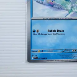 Pokemon TCG Phantasmal Flames Seel 021/094 Error Miscut Edge Chromatic Bar Code - Image 2