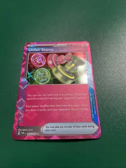 Unfair Stamp 165/167 ACESPEC - S&V Twilight Masquerade - Ultra Rare(NM/M)Pokemon - Image 1