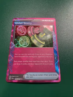 Unfair Stamp 165/167 ACESPEC - S&V Twilight Masquerade - Ultra Rare(NM/M)Pokemon - Image 3