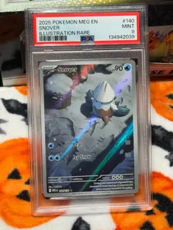 Snover IR 140/132 | PSA 9 | Pokemon Mega Evolutions - Image 3