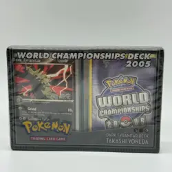 Pokemon 2005 World Championship - Takashi Yoneda Dark Tyranitar Factory Sealed - Image 1