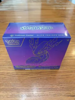 Scarlet & Violet Base Pokemon Center ETB Elite Trainer Box (Exclusive) Miraidon - Image 1