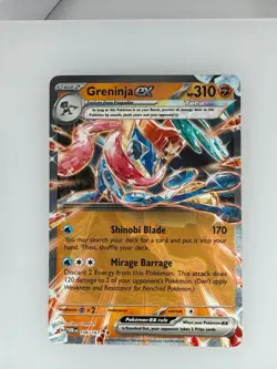 2024 Pokemon Twilight Masquerade Greninja ex 106/167 NM - Image 1