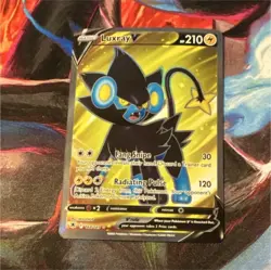 Pokemon TCG Luxray V 168/189 Swsh10: Astral Radiance Full Art Ultra Rare Holo - Image 1