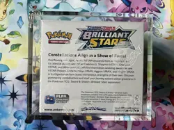 Pokemon TCG Brilliant Stars Booster Box 36 Packs Factory Sealed in Acrylic Case - Image 2