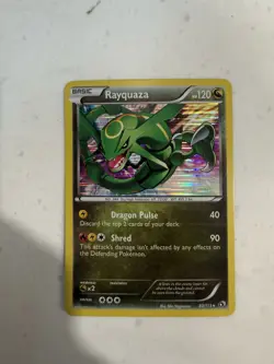 Rayquaza 93/113 Legendary Treasures Holo Rare Pokemon TCG English - Image 1