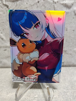Sabrina Trading Card Waifu Goddess Story Anime Girl holo Karte Manga Full Art - Image 1