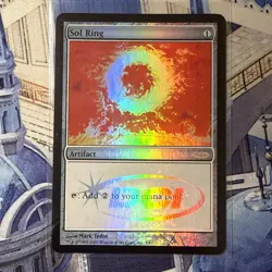 Sol Ring FOIL Judge Promo (Magic the Gathering MTG 2005) Very Light Play LP+ - Image 1